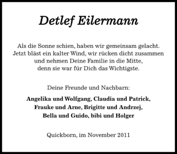 Traueranzeige von D Deettlleeff E Eiilleerrm maannnn von Pinneberger Tageblatt