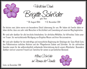 Traueranzeige von Stück für haben dabei er von Ostholsteiner Anzeiger